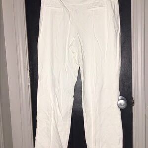 #780.  Cato White Wide Leg Pants with Relaxed Fit